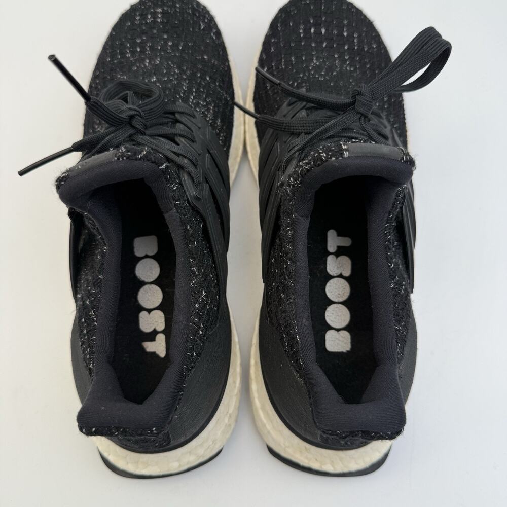 Adidas Ultraboost 4.0 Womens Size 7 Black White Speckles Running Shoes Sneaker - Picture 10 of 11